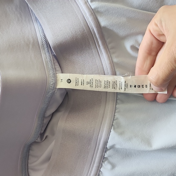 Lululemon Court Rival High-Rise Skirt *Long Size 14 - Picture 9 of 9